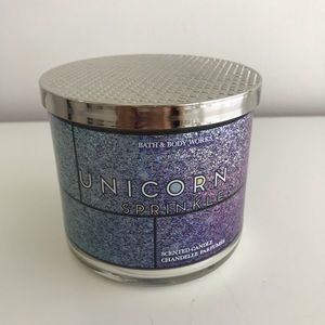 *RARE* BBW Unicorn Sprinkle candle…